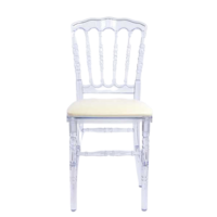 Chaise napoleon transparente en vente par 126 Events - deco privé